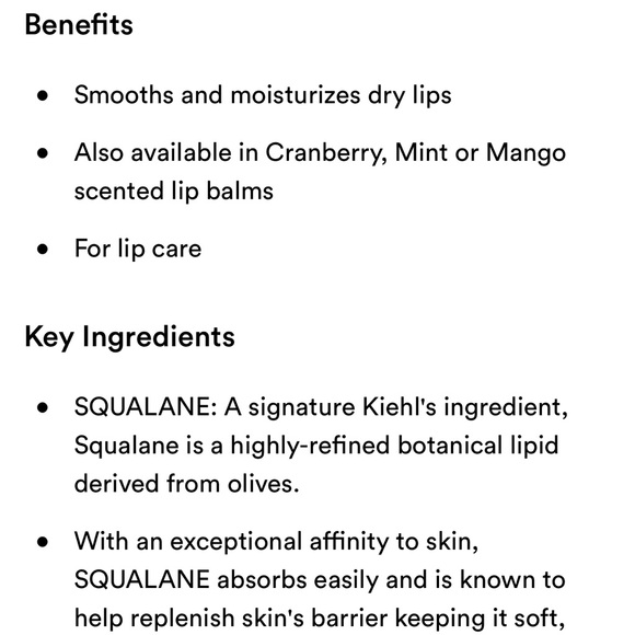 $10❤️🔥 LAST 1! Kiehls Lip Balm #1 Moisturizing Treatment 👄 NEW Full Size - Picture 4 of 6